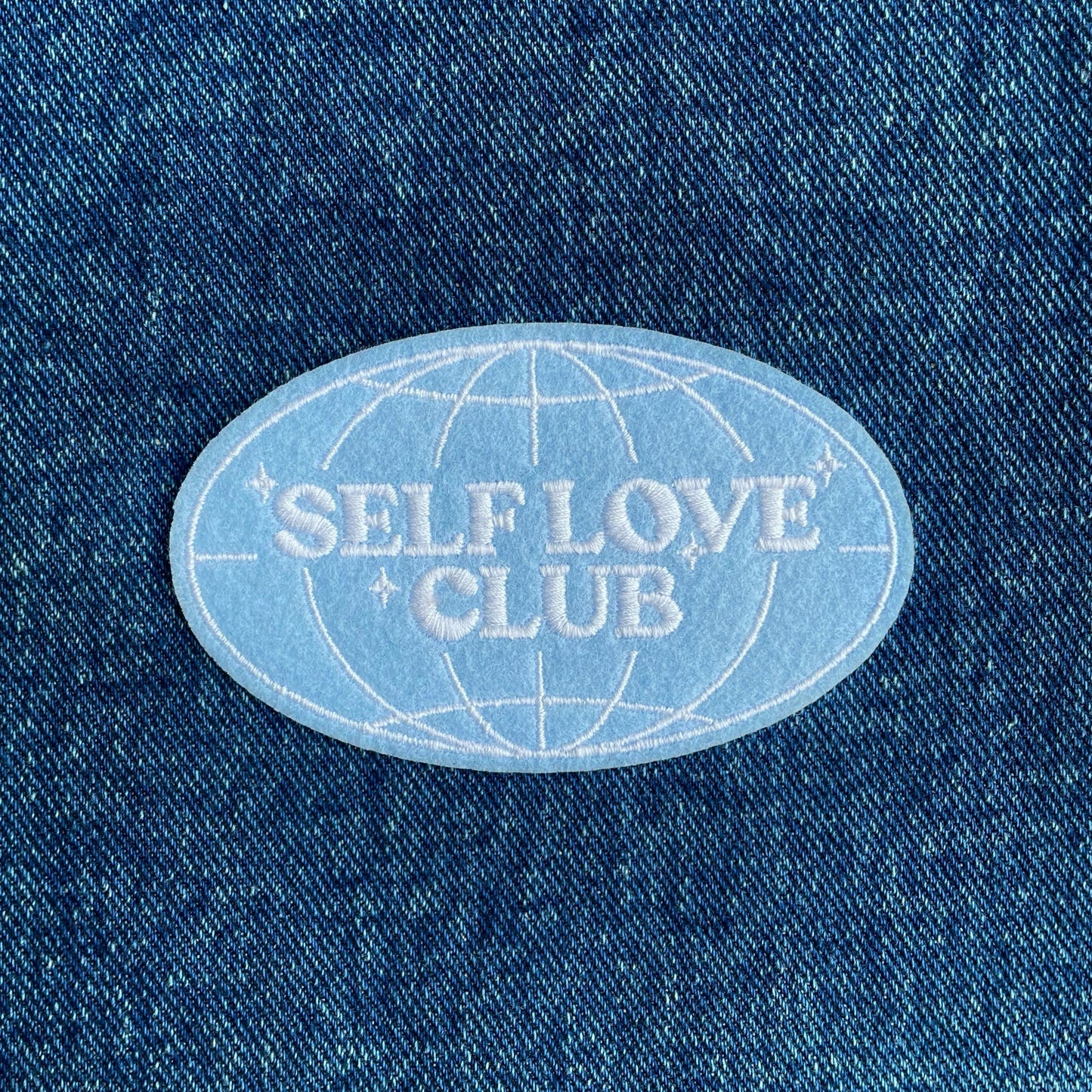 Iron-on Embroidered Patches (set of 5)